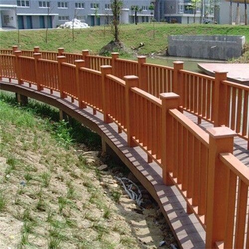杭州景区木塑栏杆护栏工程