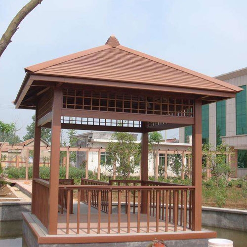 杭州塑木凉亭工程