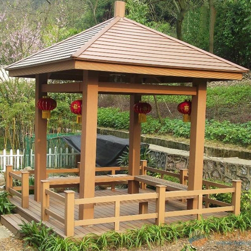 杭州塑木凉亭建造工程